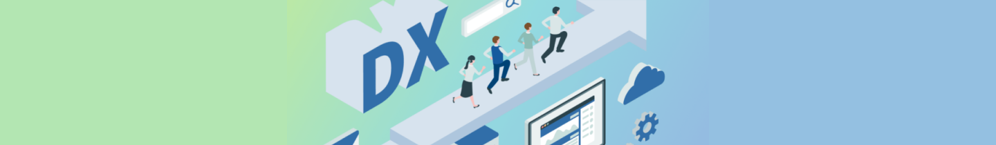 ブログ記事『営業DXツールの種類と機能 | 最新トレンドをキャッチアップ』のイラスト