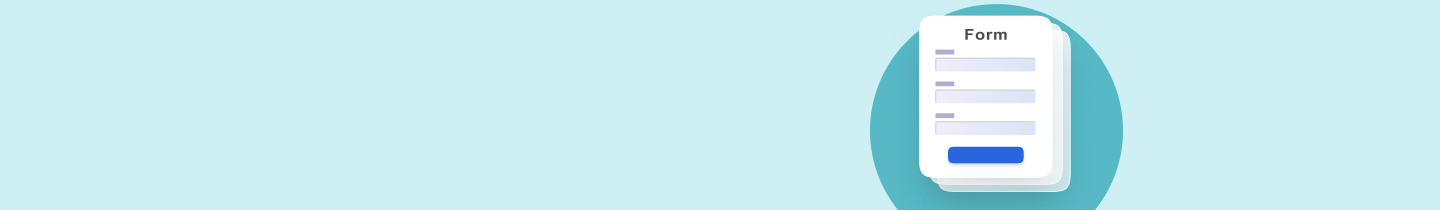 ブログ記事『フォーム項目設計のコツとは？営業につながる項目例と考え方を解説』のイラスト